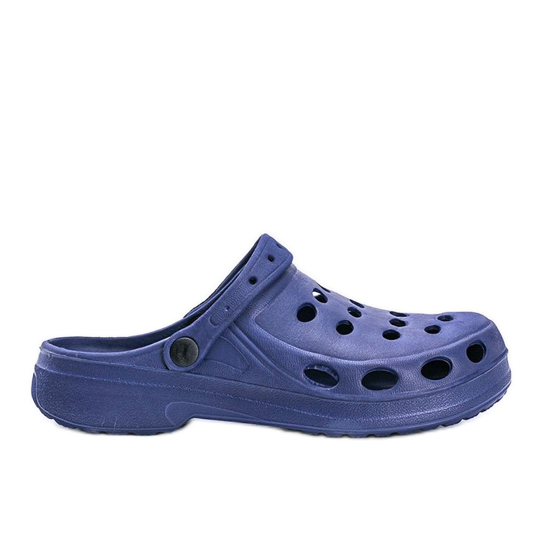 Pantuflas azul marino de david para hombre Pantuflas azul marino de david para hombre