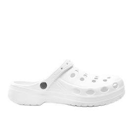 Zapatillas de coque de hombre blanco de David