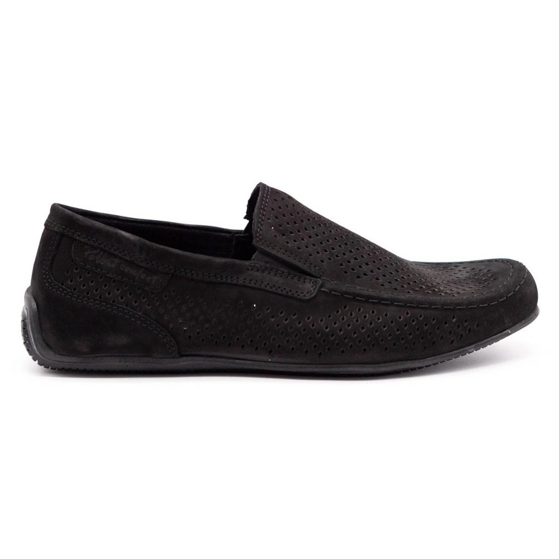 Polbut Mocasines de piel para hombre 2105P negro