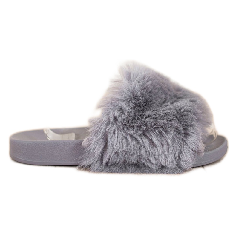 Bona Chanclas casuales con piel gris