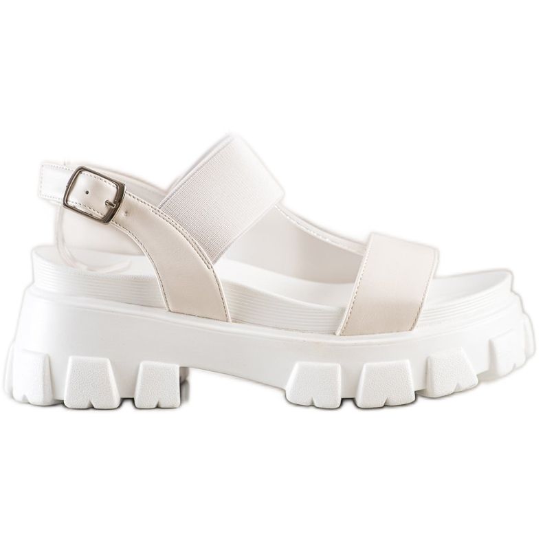 Seastar Sandalias blancas en la plataforma de moda blanco Seastar Sandalias blancas en la plataforma de moda blanco