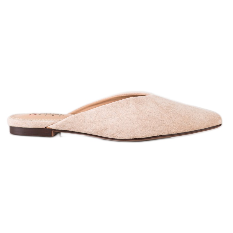 Seastar Pantuflas Spitz Suede beige Seastar Pantuflas Spitz Suede beige