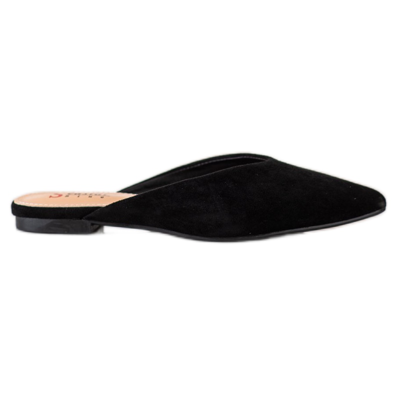 Seastar Pantuflas Spitz Suede negro Seastar Pantuflas Spitz Suede negro