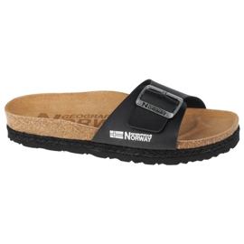 Geographical Norway Sandalias Bios Pala Hebilla chanclas W GNW20419-01 negro