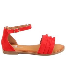 Sandalias rojas de mujer S060195 Rojo