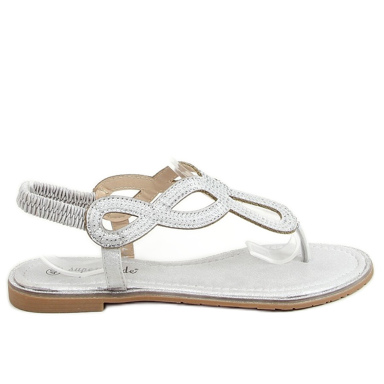 Chanclas plateadas 6170 Plateadas plata