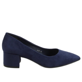 Salón tacones bajos azul marino LL81 D.BLUE marina Salón tacones bajos azul marino LL81 D.BLUE marina