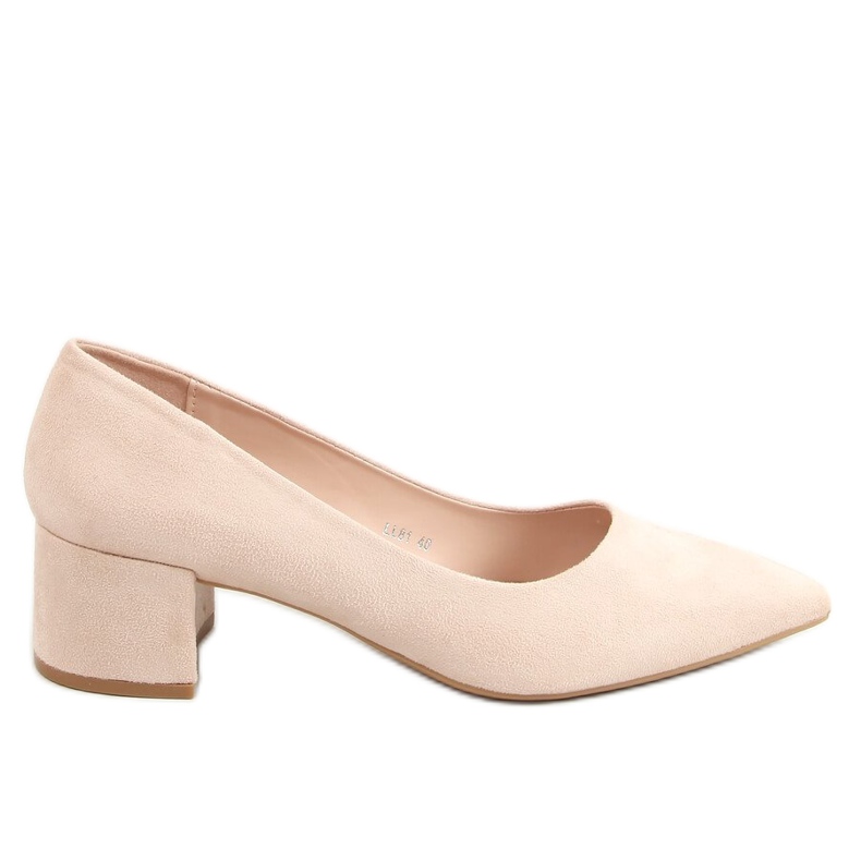 Zapatos de tacón beige LL81 Beige