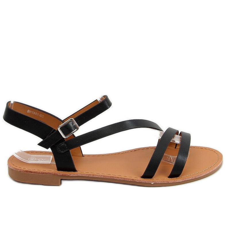 Sandalias de mujer negras BH1651-SD Negra negro