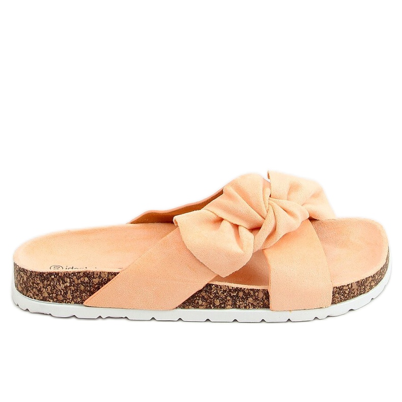 Pantuflas corcho albaricoque 7853 Naranja