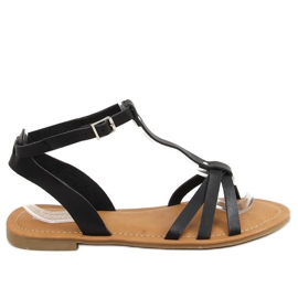 Sandalias de mujer negras Z5713 Black negro