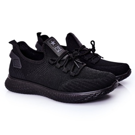 Zapatos Deportivos Sin Cordones Para Hombre Negro Ryan