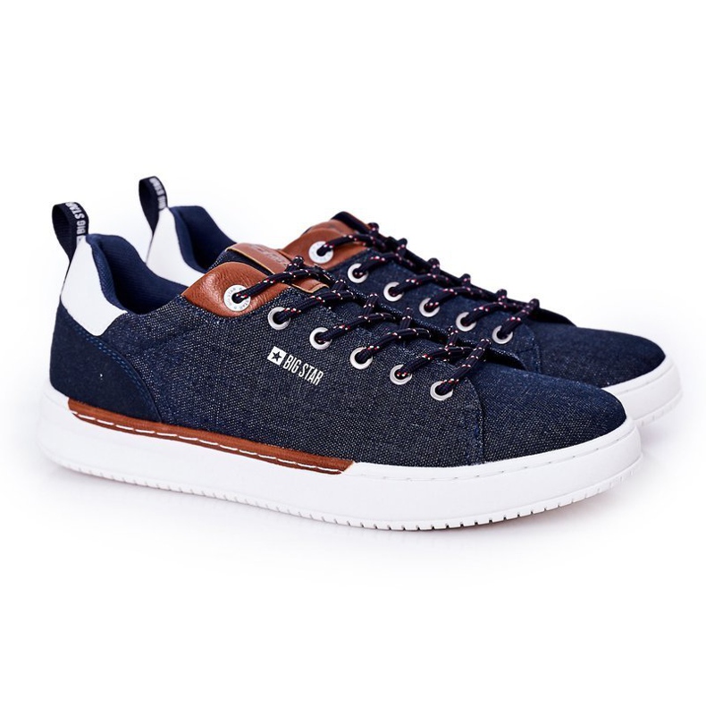 Zapatillas de Hombre Big Star HH174163 Azul marino