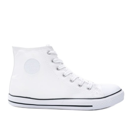 Zapatilla blanca de hombre Quatros blanco
