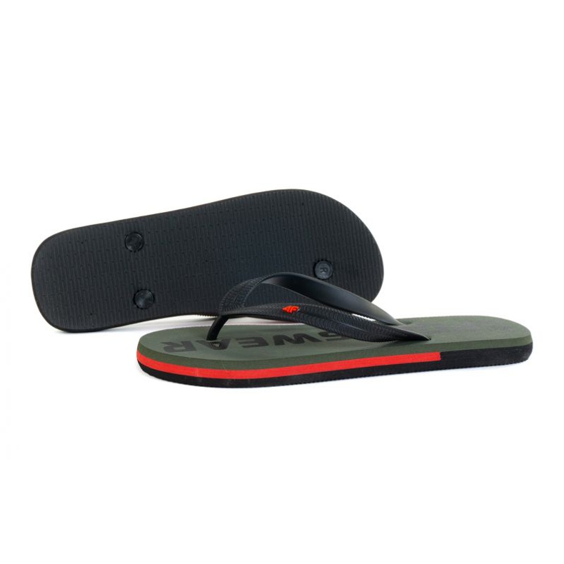 Zapatillas 4F M H4L21-KLM006 Khaki negro verde