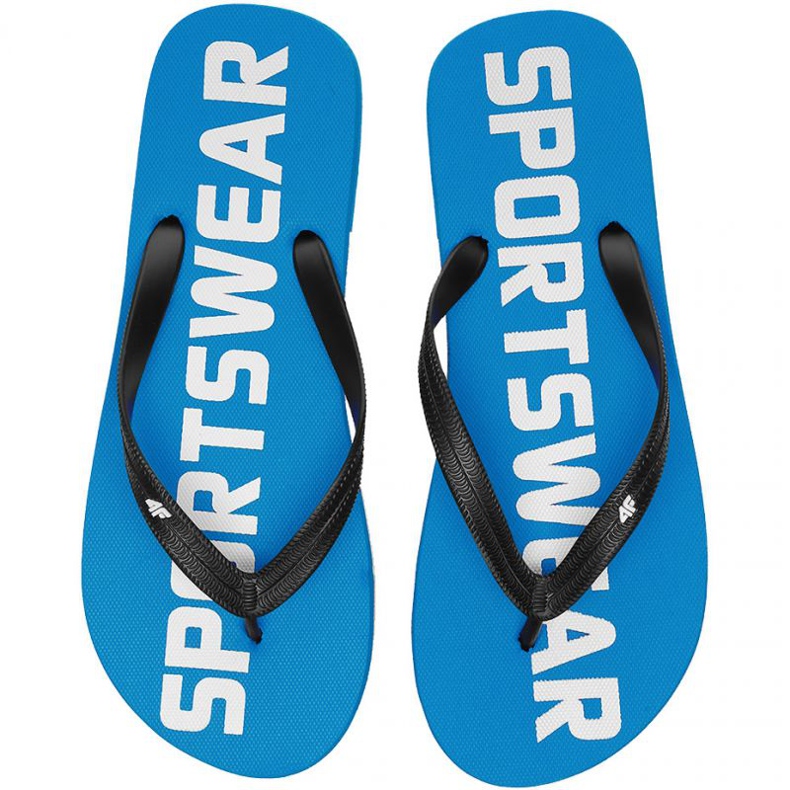 Chanclas 4F M H4L21-KLM006 33S negro azul