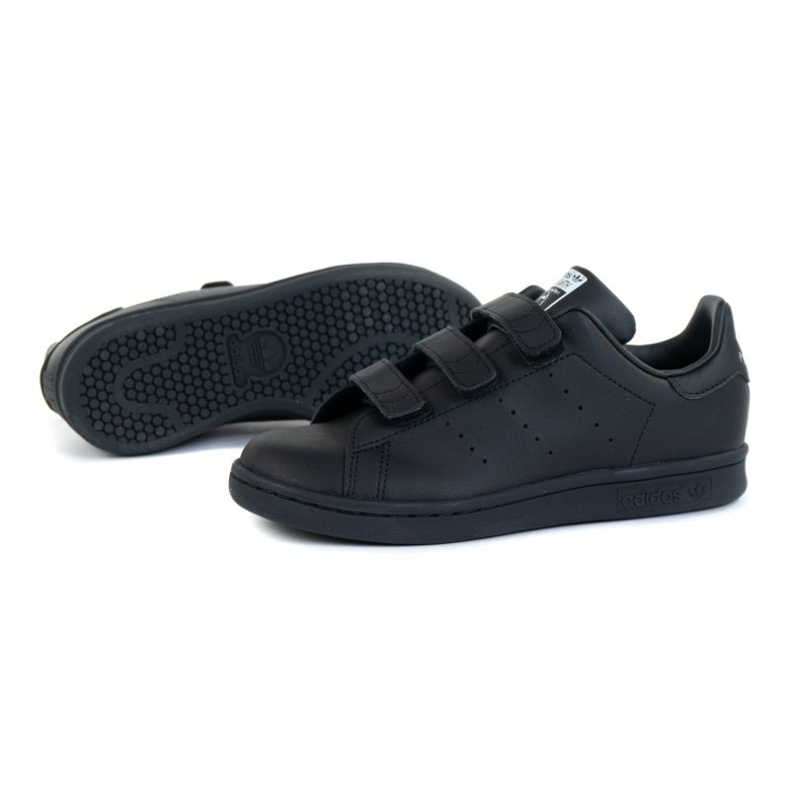 Zapatos adidas Stan Smith Cf C Jr FY0969 negro naranja
