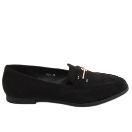 Mocasines de mujer negros GQ01 Black
