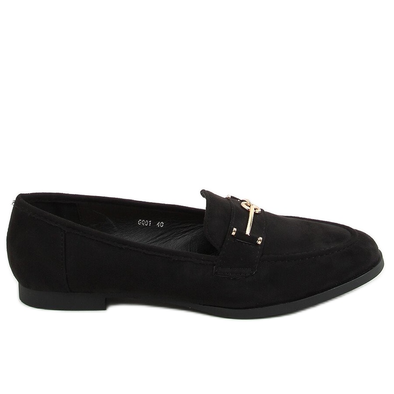 Mocasines de mujer negros GQ01 Black