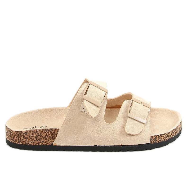 Pantuflas de corcho beige MS10005 Beige Pantuflas de corcho beige MS10005 Beige