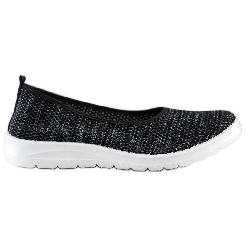 SHELOVET Zapatillas sin cordones negro