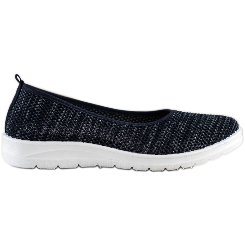 SHELOVET Zapatillas sin cordones azul marino azul
