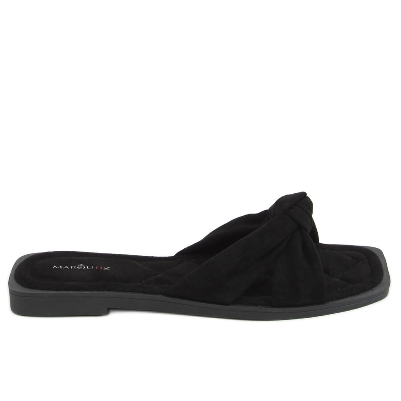 Pantuflas negras de mujer negras 6926 Black negro