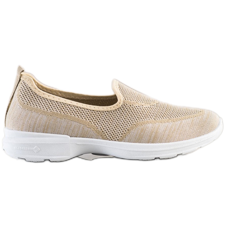 SHELOVET Calzado deportivo calado beige