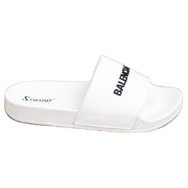 Seastar Pantuflas Blancas Clásicas blanco