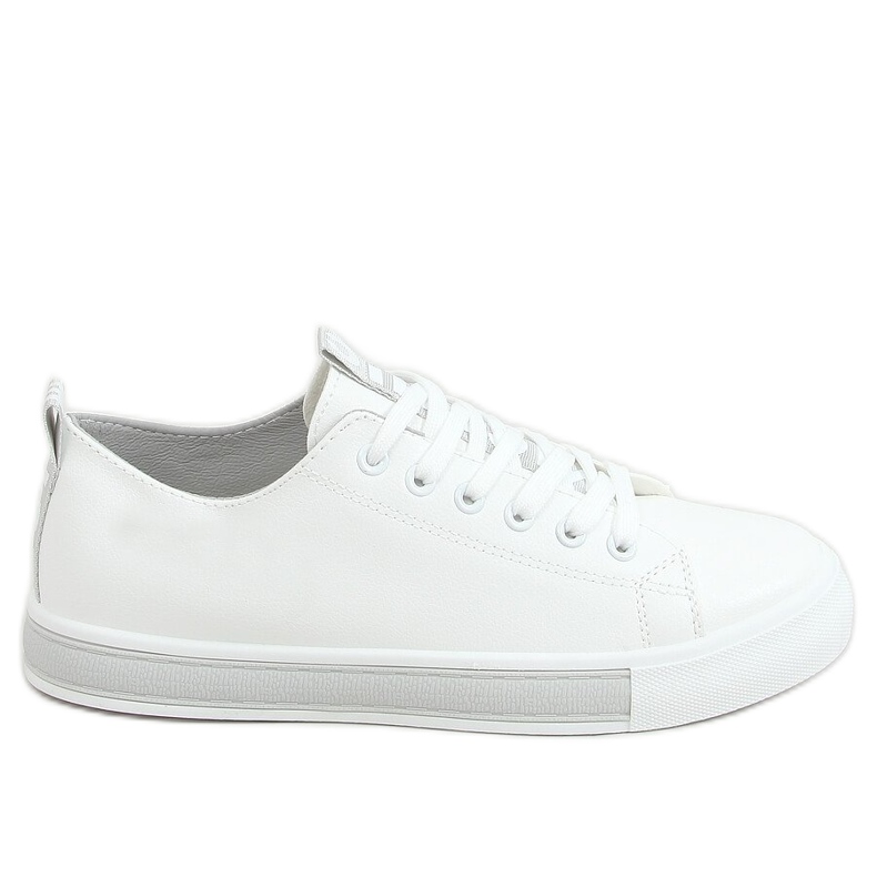 Zapatillas de mujer blancas y grises LR2189 BLANCO / GRIS