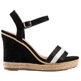 Kayla Sandalias de tacón negro Kayla Sandalias de tacón negro