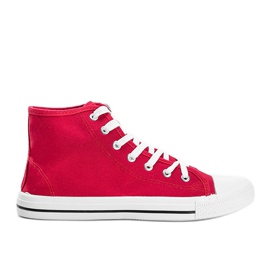 Zapatillas altas rojas de hombre Maximo rojo Zapatillas altas rojas de hombre Maximo rojo