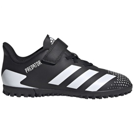 Botas de fútbol adidas Predator 20.4 H&amp;L Tf Jr FW9225 negro