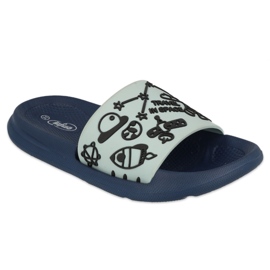 Pantuflas de espuma para niños befado - turquesa 152Y009 multicolor azul