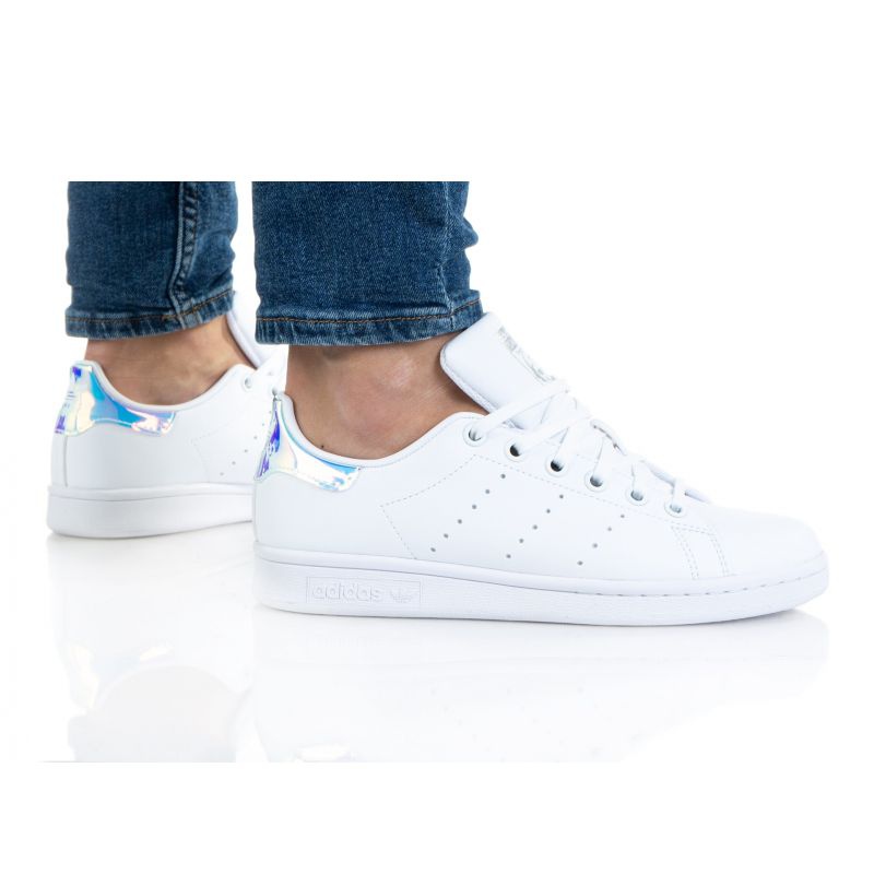 adidas stan smith jr. FX7521 Zapatos Infantiles Blancos y Naranjas