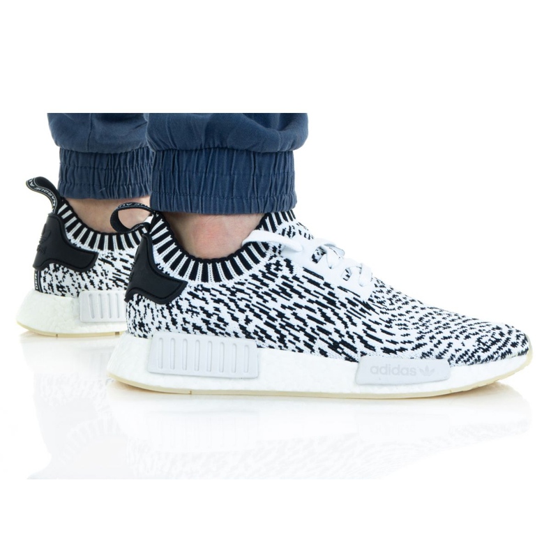 Zapatillas adidas NMD_R1 Pk M BZ0219 blanco negro