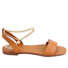 Sandalias con cadena Camel HY23-11 Camel marrón