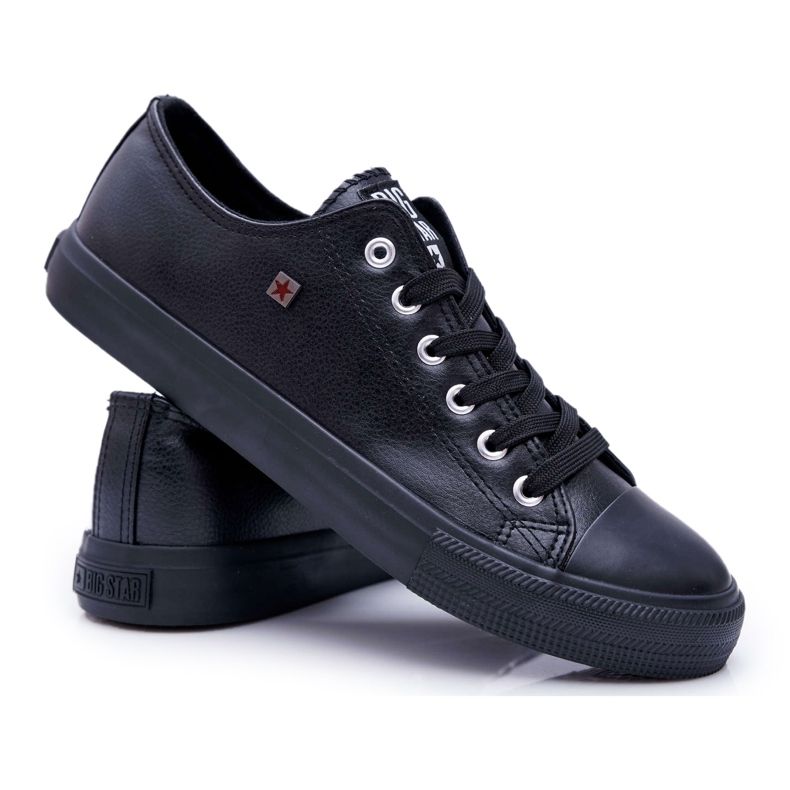 Zapatillas de Hombre Low Big Star Black V174345 negro Zapatillas de Hombre Low Big Star Black V174345 negro