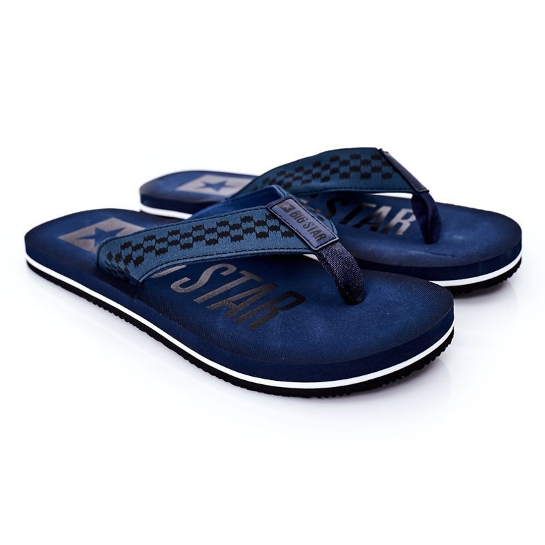 Chanclas de hombre Big Star HH174812 Azul marino