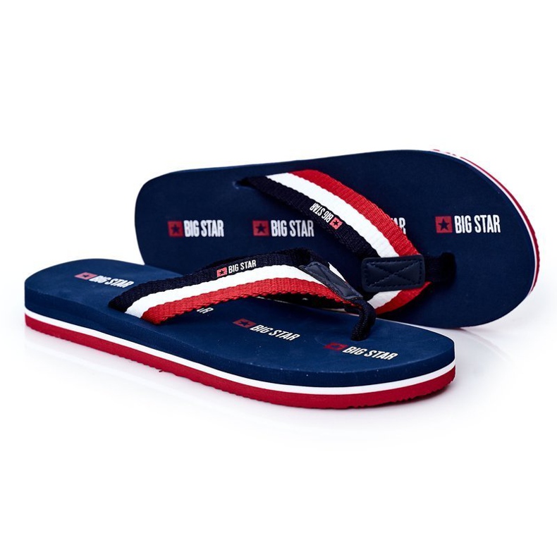Chanclas Hombre Big Star HH174827 Azul marino