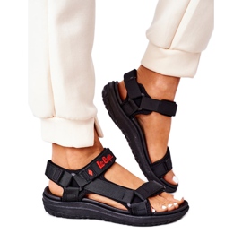 Sandalias deportivas de mujer Lee Cooper LCW-21-34-0211L Black negro Sandalias deportivas de mujer Lee Cooper LCW-21-34-0211L Black negro