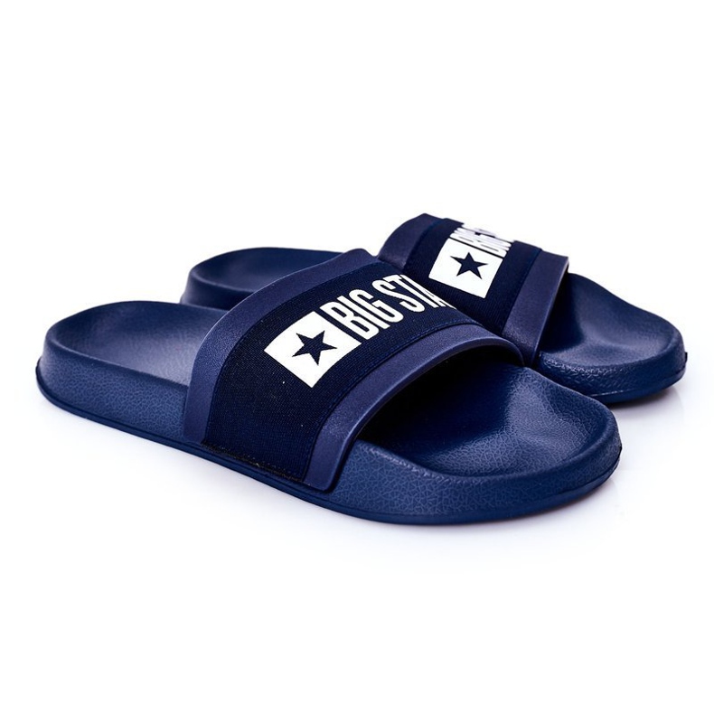 Zapatillas de hombre Big Star HH174833 Azul marino