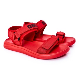 Sandalias Sport Hombre Big Star HH174844 Rojo