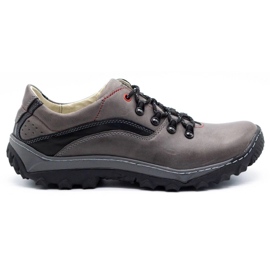 Olivier Zapatillas trekking hombre 268K negro gris Olivier Zapatillas trekking hombre 268K negro gris