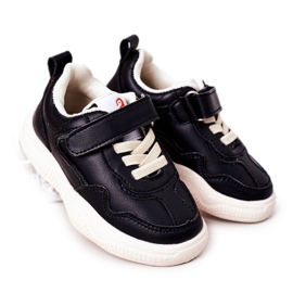 Apawwa Zapatillas deportivas para niños Zapatillas Black Runner negro