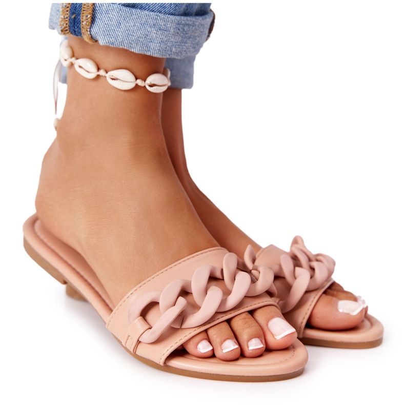 PS1 Zapatillas de Piel con Cadena Camel Paso a Paso caqui PS1 Zapatillas de Piel con Cadena Camel Paso a Paso caqui