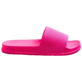 SHELOVET Pantuflas rosas rosado