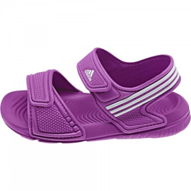 Sandalias Adidas Akwah 9 Niños B40662 púrpura azul