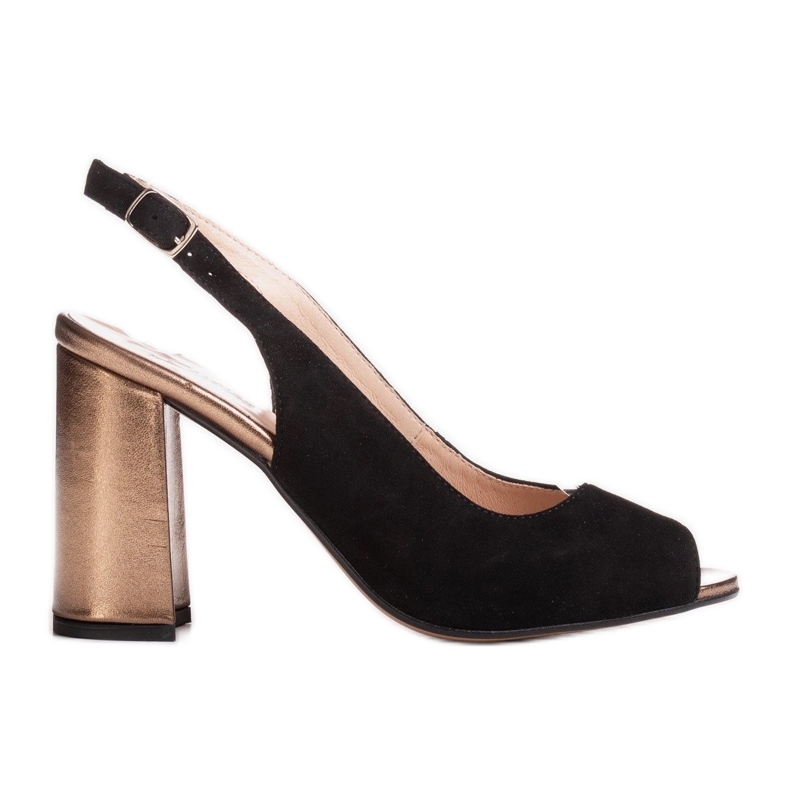 Marco Shoes Sandalias Negras 1096P Marco negro