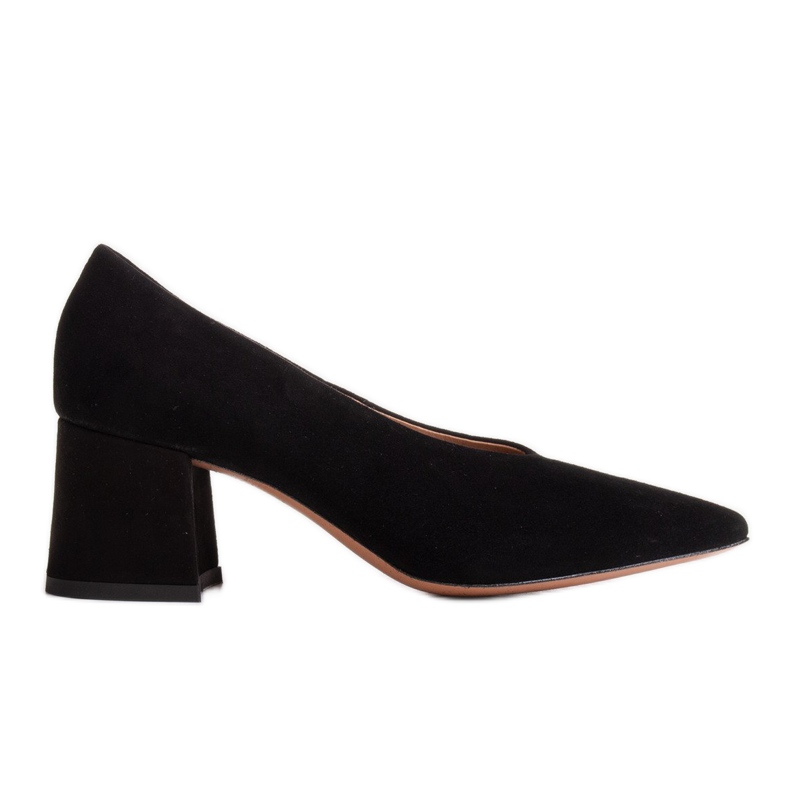 Marco Shoes Zapatos de salón de mujer elegantes negros